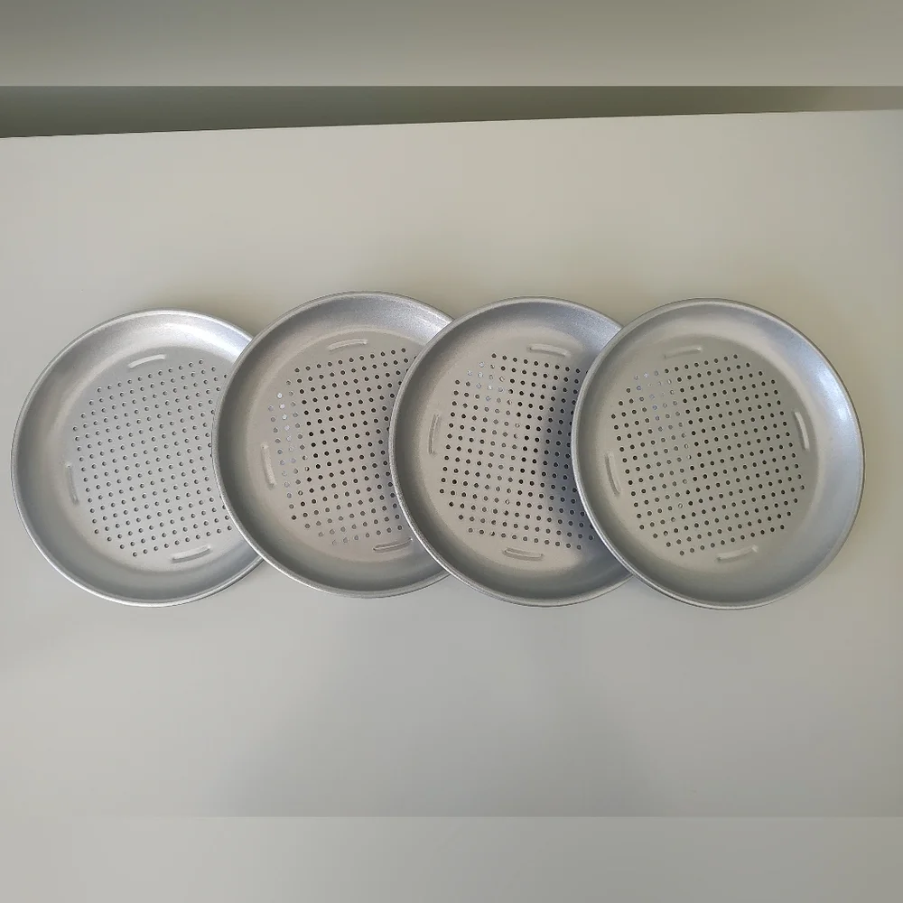 Mini Personal Pizza Pan Set Nonstick Bakeware 7-inch 4 Piece